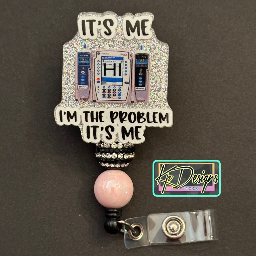 Badge Reel bling